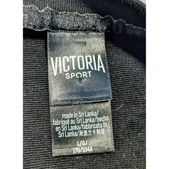 Victoria Sport Victoria's Secret Black Tunic Dress Size L Keyhole Open Back - Picture 4 of 4